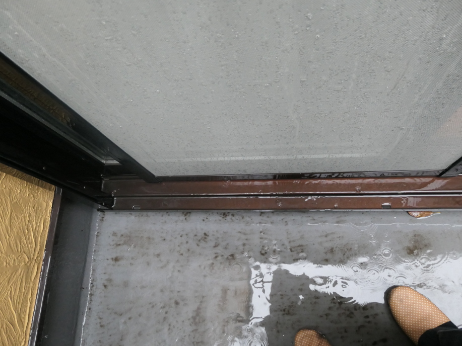 この降雨時に雨漏り発生