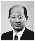 東芝 西室泰三（4代理事長）
