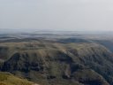 連なる阿蘇の外輪山
