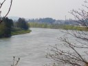 山形県内を縦断する最上川