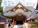 菊花展の湯島天満宮