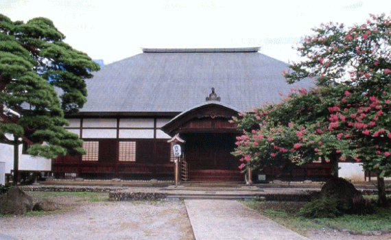宝光院本堂(県指定有形文化財・山形市八日町)